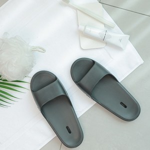 1+1 문에 안걸리는 국내제작 양발 미끄럼방지 EVA 플랫 욕실화 3color, 플랫욕실화 M사이즈-샌드베이지, L사이즈-차콜, 2개