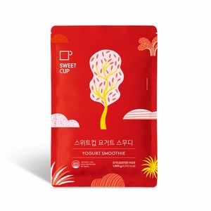 스위트컵 요거트 스무디 파우더 1kg 10개(1박스), 1개입, 10개