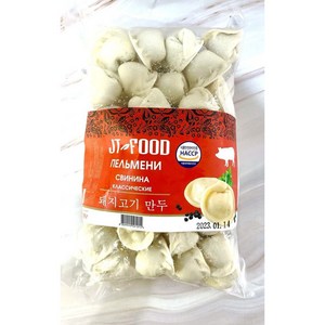 돼지고기 러시아식 손만두 뻴메니 900g JT FOOD PORK DUMPLINGS (RUSSIAN STYLE) 900g, 1개