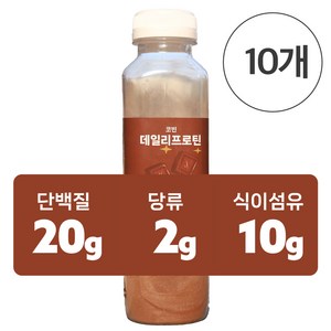 혈당케어 단백질 쉐이크 데일리 프로틴, 리얼생초코, 10개, 75g