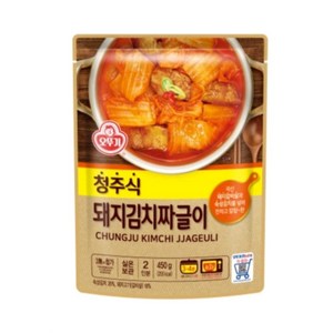 오뚜기 청주식 돼지김치짜글이, 450g, 12개