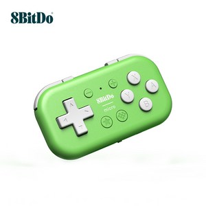 8BitDo Mico 마이크로 블루투스 미니 게임패드, 1개, 그린