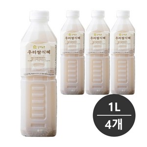 상하농원 우리쌀식혜, 1L, 4개