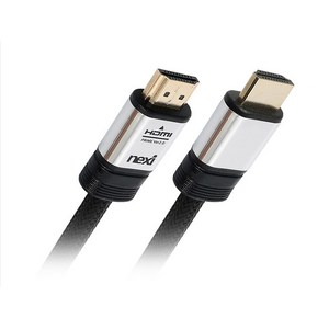 넥시 HDMI V2.0 샤이닝 블랙 케이블 7m NX968, 1개