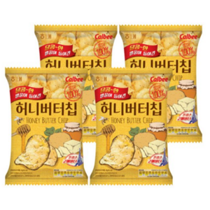 해태제과 허니버터칩, 60g, 4개