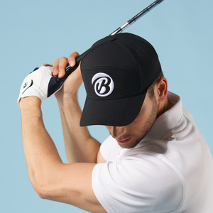 버디엑스 로고 메쉬 골프 캡(BIRDIE-X LOGO MESH GOLF CAP) 3color, 블랙(화이트로고), 1개