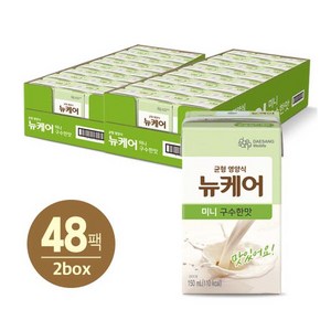 대상웰라이프 뉴케어 미니 구수한맛, 150ml, 48개