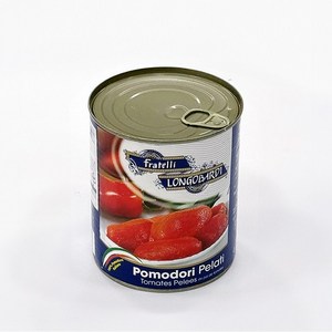 프라텔리롱고바디 포모도리 펠라티 토마토 홀 통조림 업소용, 1개, 800g