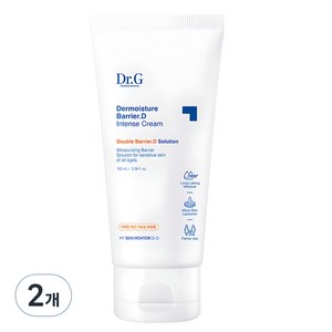 닥터지 더모이스처 배리어 D 인텐스 크림, 100ml, 2개