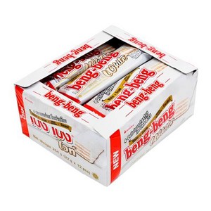 마요라 인도네시아 MAYORA 뱅뱅 코코넛 화이트 초코바 264g 과자 / beng beng Coconut White Chocolate Wafer, 1개