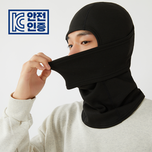 온덱스 겨울 기모 바라클라바, 블랙 1개, 2개