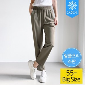 [링클프리 여름 일자팬츠] 에이플심플 여성 트레이닝 슬림 일자바지 편한 스판 쿨원단