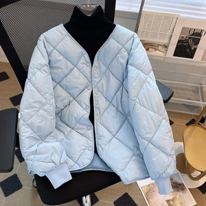 NEW 여성 숏 누빔 패딩/누빔 경량패딩/데일리 웰론 패딩 점퍼/겨울 코트/루즈핏 여성 퀼팅자켓/보온과 패션을 겸비