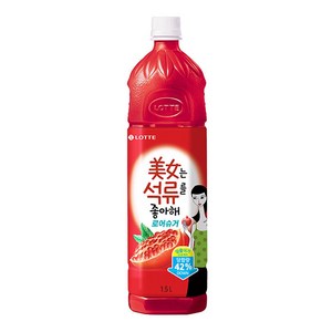 롯데 미녀는 석류를좋아해, 1.5L, 12개