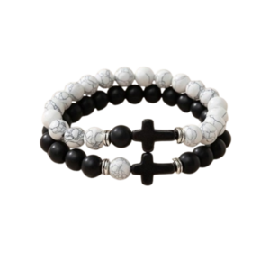 바이샌드 소원성취 성공운 십자가 팔찌세트