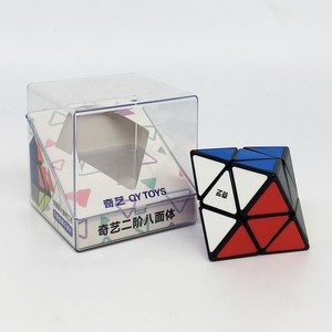 치이 스큐브 다이아몬드 큐브 QiYi Skewb Diamond Octahedon Tiled 루빅스 선수용 스피드 특수큐브 2x2 QY FTO, 1개