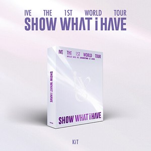 [매거진공식포카증정]아이브 월드투어 콘서트 앨범 - IVE THE 1ST WORLD TOUR : SHOW WHAT I HAVE dvd, 키트