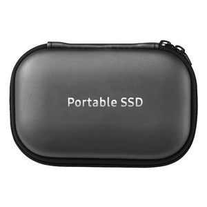 확인중 삼성 Potable 외장SSD T5/T7 전용 파우치 외장 케이스-2.5인치 이하, 1, 1개