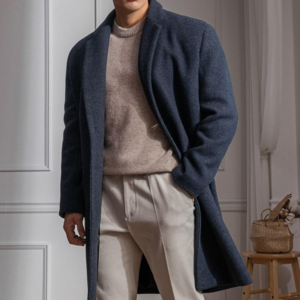 두툼한 울60% 프리미엄 트윌코트 Premium Wool Single Big Coat CY20236 BIG