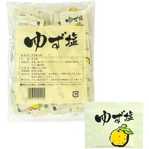 일본 마르니 유자 소금 (1g 100 봉지) 개별포장, 1개, 100g