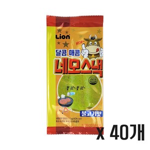 네모스낵 불고기맛, 13g, 40개