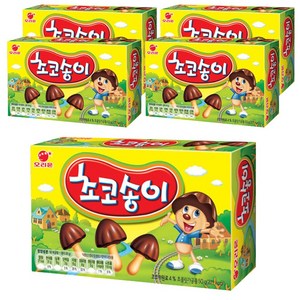 오리온 초코송이, 50g, 5개