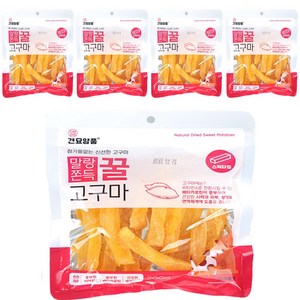 피플펫 견묘양품 말랑쫀득 꿀고구마, 5개, 200g, 스틱