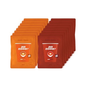 라면티백 순한맛 8p + 매운맛 8p 세트, 1세트