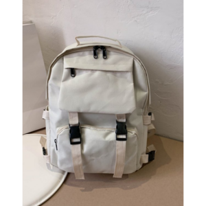 온더부 경량 남녀공용 무지 데일리 백팩 남여