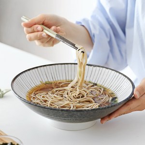 일본그릇 이타나메 와이드면기 22가지 도자기 냉면 덮밥 대용량, 01.이타나메 와이드 면기, 1개