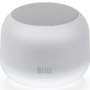 브리츠 LED 자석 블루투스 스피커, BA-MQ1, 화이트