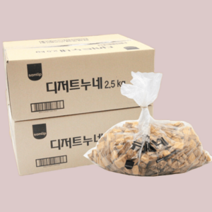 삼립 간식 탕비실 대용량 누네띠네 벌크 2.5kg(1box), 2.5kg, 1개