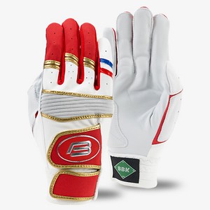 2022 BBK 배팅장갑 BG380 백적 프로선수 지급용 야구장갑