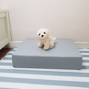 8DECO 강아지계단 PU방수모음 1단2단3단4단 (커버+솜포함) c_pu, 그레이 방수