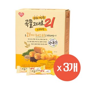 곡물그대로21 구워만든 스낵, 3개, 1kg