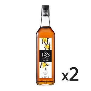 1883루틴 바닐라향 시럽, 1L, 2개