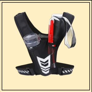 대박다온 러닝조끼 트레일조끼 달리기조끼 러닝밴드 마라톤조끼 러닝용품, 1개, 그레이