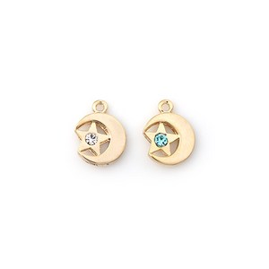 싼비즈 [7007-04]큐빅펜던트 별달스톤 9x13mm 1개