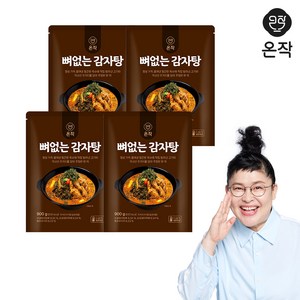 [온작]뼈없는 감자탕 900g 4팩, 4개