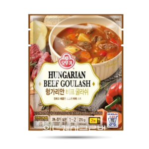 오뚜기 프레스코 헝가리안 비프 굴라쉬, 180g, 5개