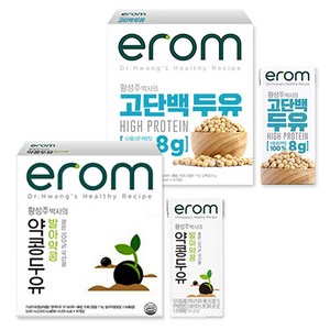 이롬 황성주 박사의 고단백두유 발아약콩 (총 2box), 190ml, 32개