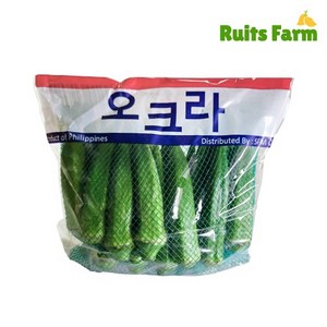 [루츠팜]필리핀 생오크라 250g 생 오크라 오쿠라 오크리 bhindi, 1개