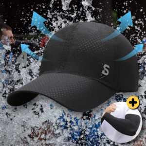 에버문 쿨 매쉬 여름모자 남자 스포츠 메쉬 캡모자, 블랙