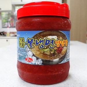 진품명품 물냉면 양념장 냉면장 2KG, 1개