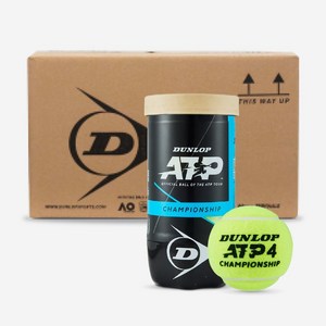 던롭 테니스공 ATP 챔피언쉽 시합구 1BOX 36캔, 옐로우, 72개