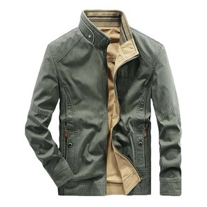 [해외] JEEP SPIRIT 봄가을 남성 캐주얼 하이넥 코튼 자켓 양면자켓 HB-JK0660