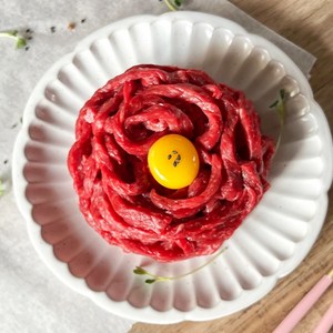 [미쓰하누] 1++(9) 한우 육회200g+육회소스, 1개