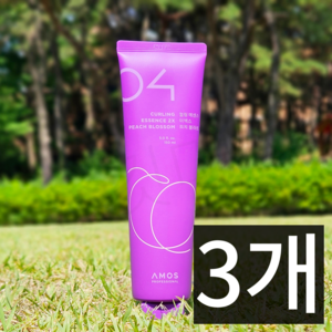 아모스프로페셔널 컬링 에센스 2X 피치블러썸 복숭아향, 150ml, 3개