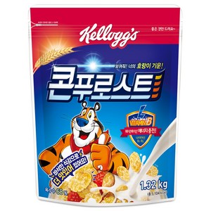 켈로그 대용량 시리얼 6종 (콘푸로스트 1.32kg), 1.32kg, 1개