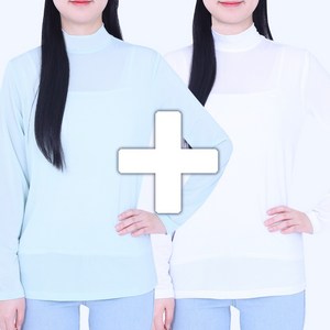 냉감 베이스레이어 긴팔 상의 1+1